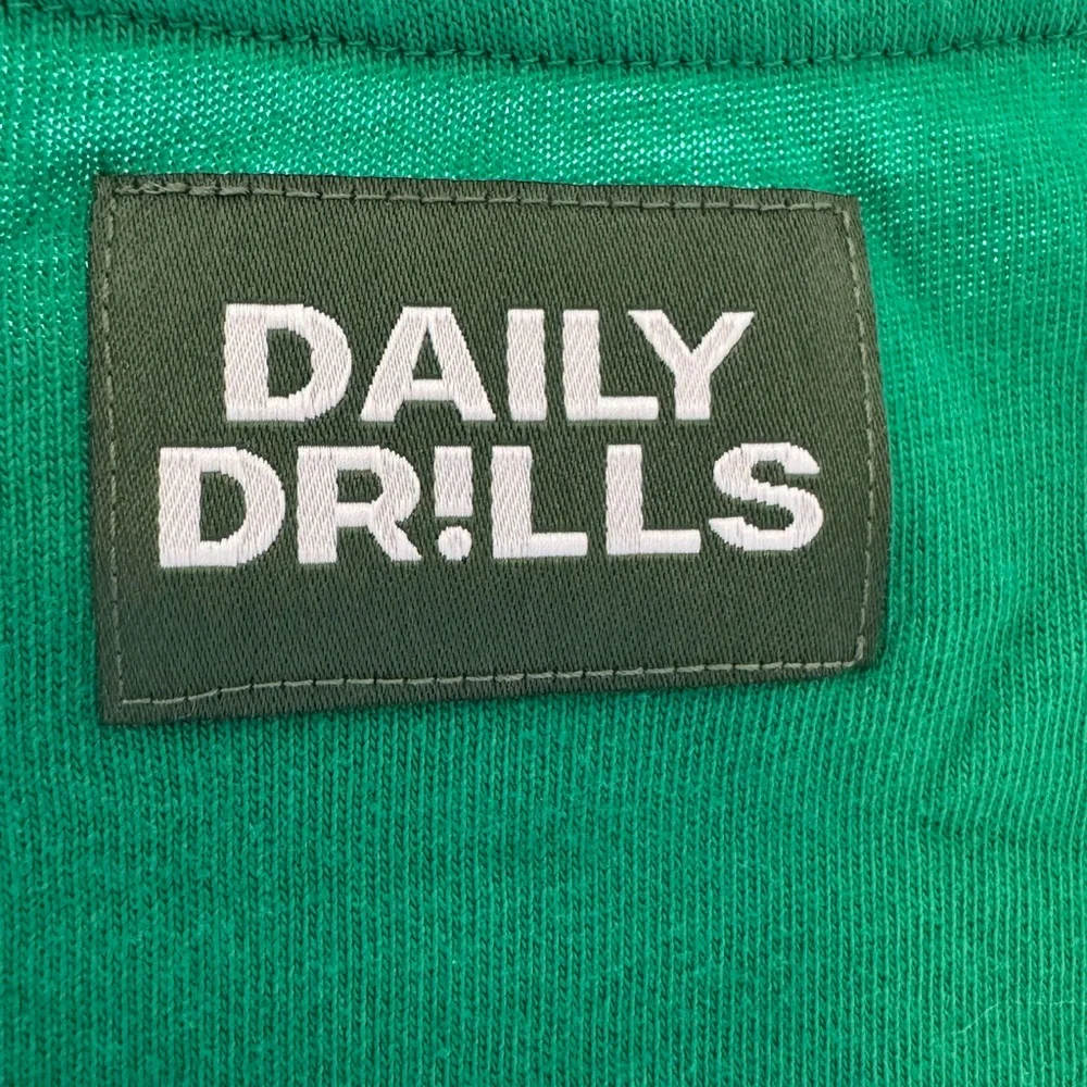 Daily Drills Green Everyday Tee - Picture 5 of 8